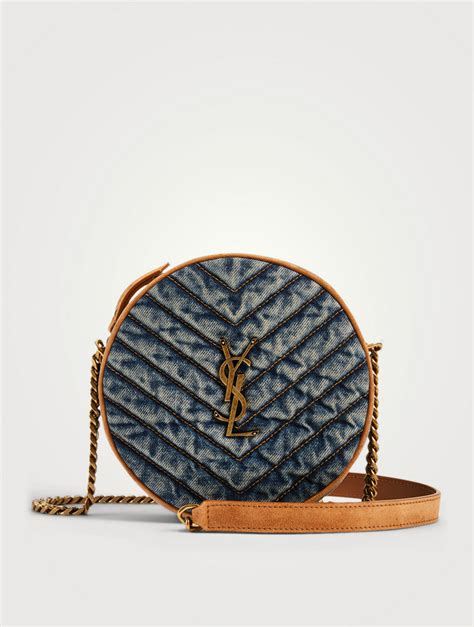 ysl chain crossbody|ysl denim crossbody.